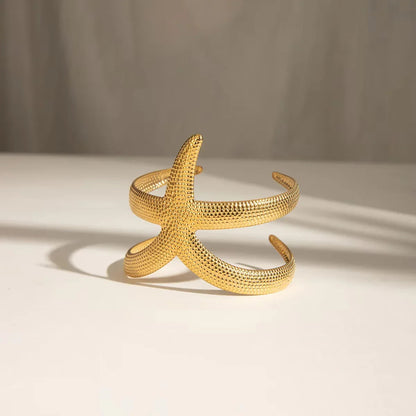 [AuraEcho]Annika Gold Starfish Cuff