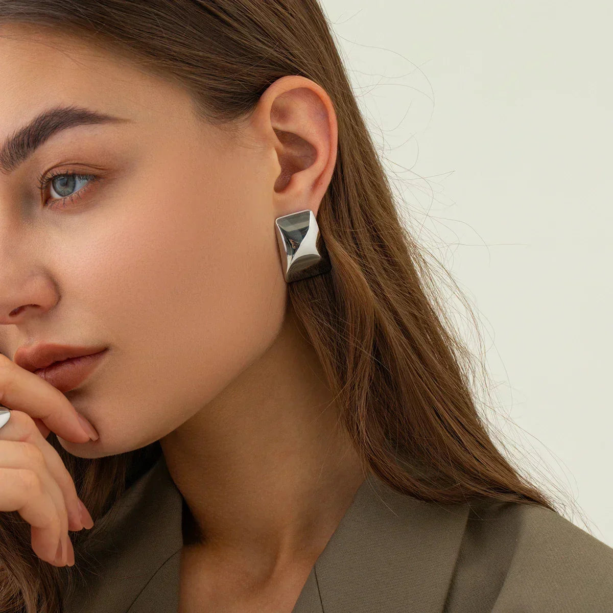 [AuraEcho]Elsie Gold Earrings