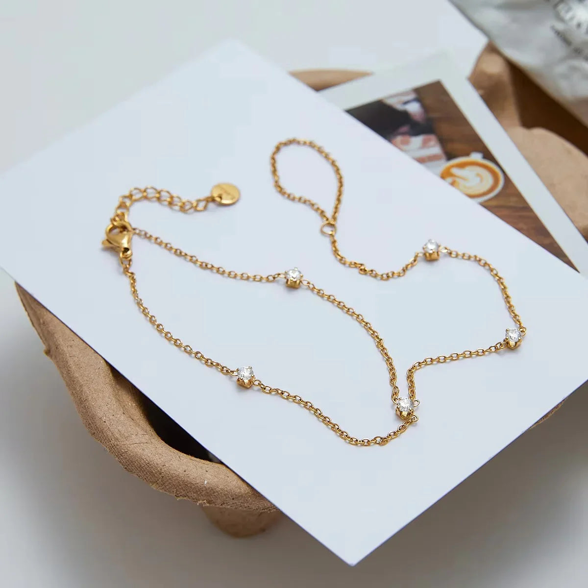 [AuraEcho]Cressida Diamond Hand Chain