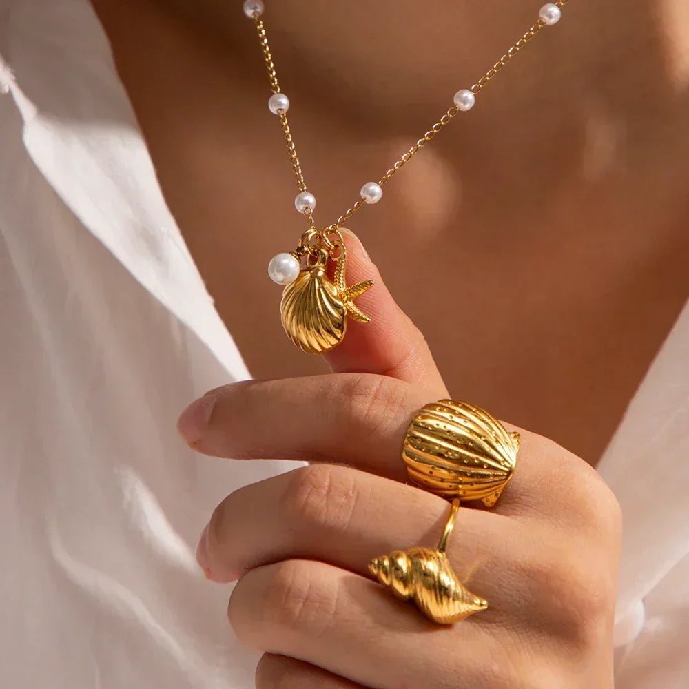 [AuraEcho]Rebecca Freshwater Pearl Necklace