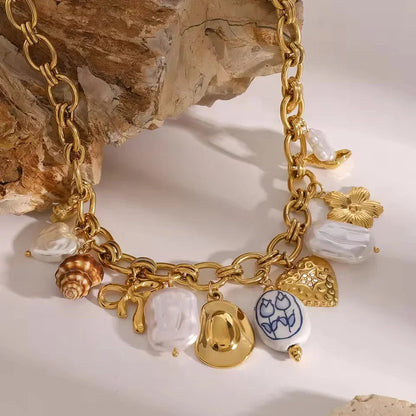 [AuraEcho]Wavecrest Ocean-Inspired Necklace