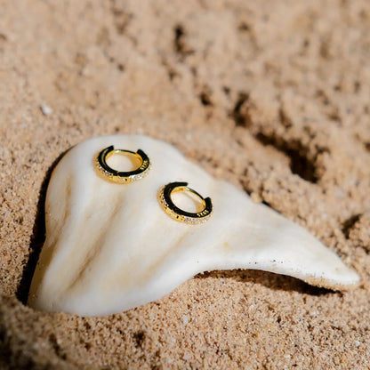 [AuraEcho]Terra Huggie Earrings