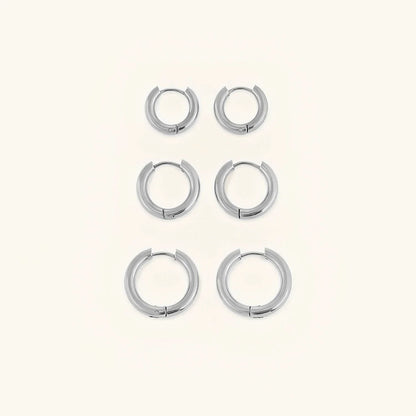 [AuraEcho]Classic Round Hoops