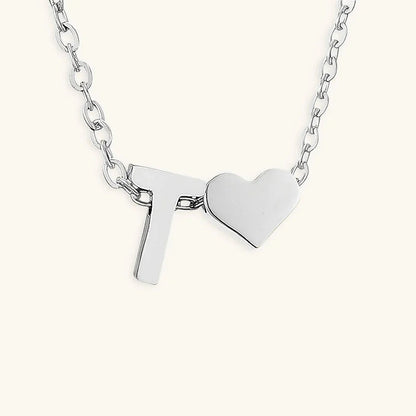 [AuraEcho]Ria Initial Letter Gold Necklace
