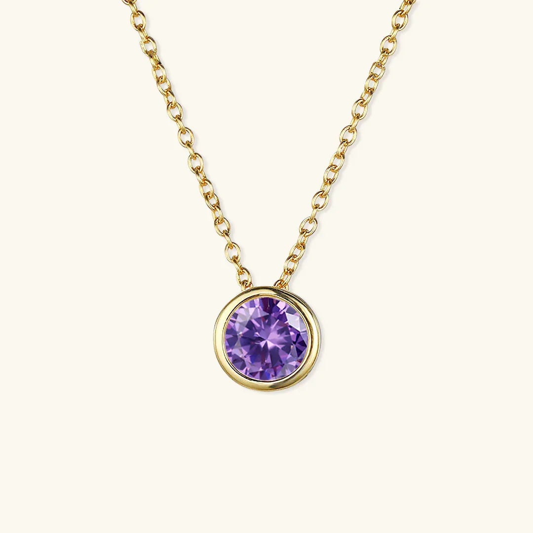 [AuraEcho]Amelia Birthstone Necklace