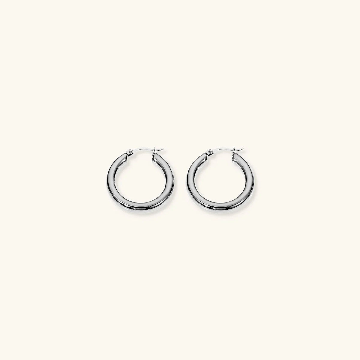 [AuraEcho]Wide Hoop Earrings