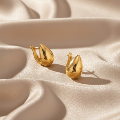 [AuraEcho]Velvette Gold Earrings