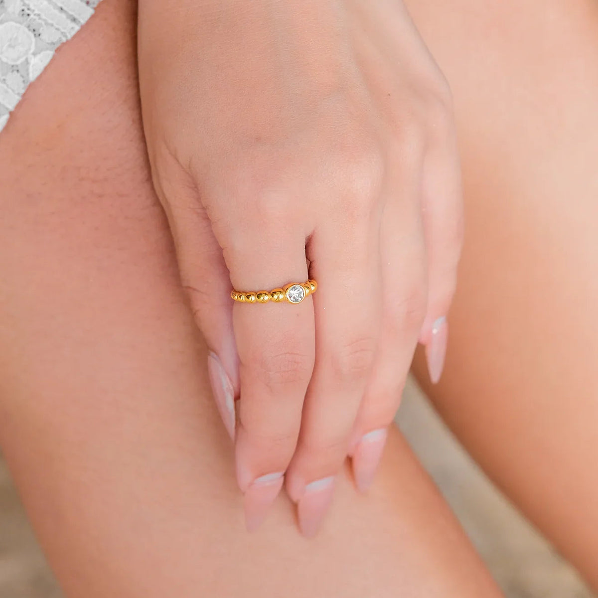 [AuraEcho]Zennie Gold Ring