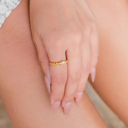 [AuraEcho]Zennie Gold Ring