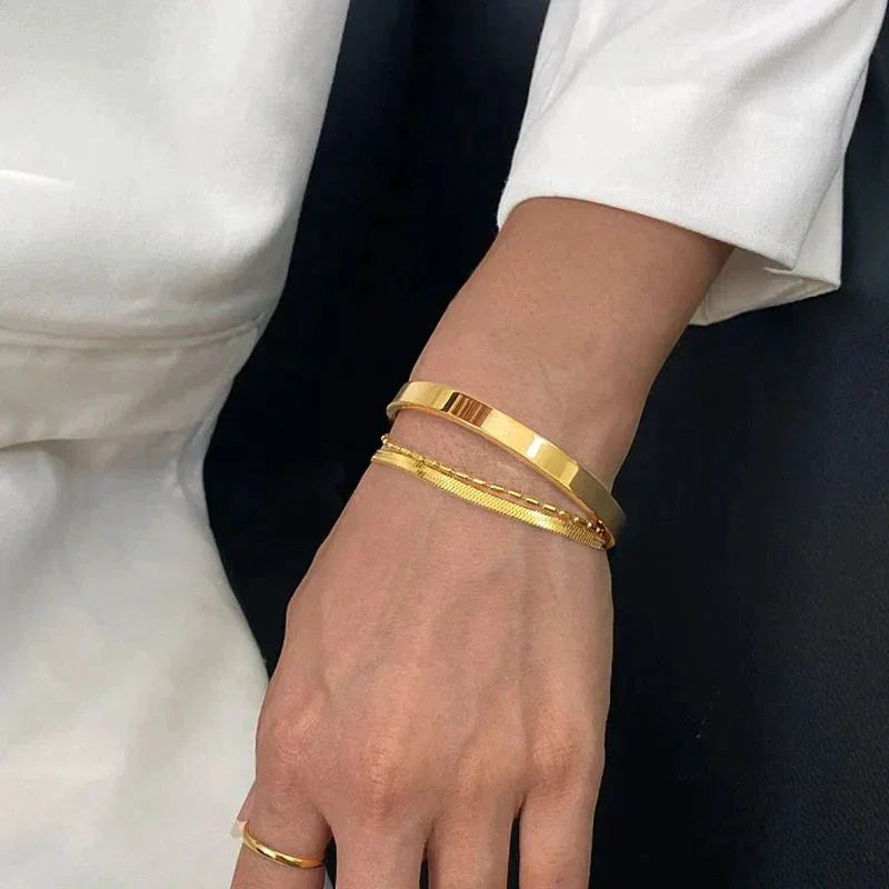 [AuraEcho]Evelyn Adjustable Cuff Bracelet