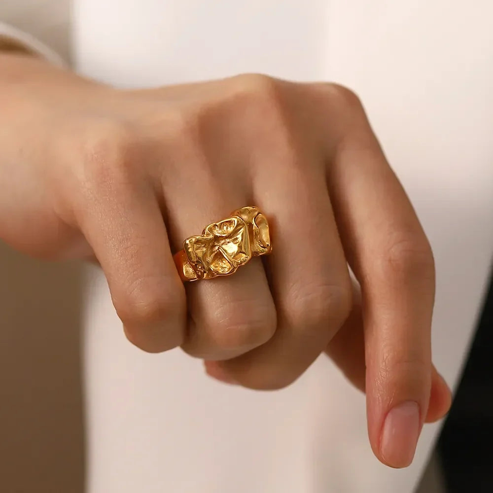 [AuraEcho]Paloma Gold Ring