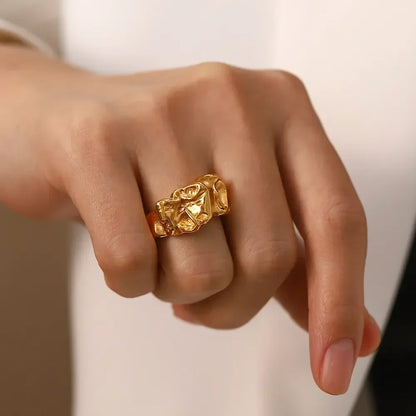 [AuraEcho]Paloma Gold Ring