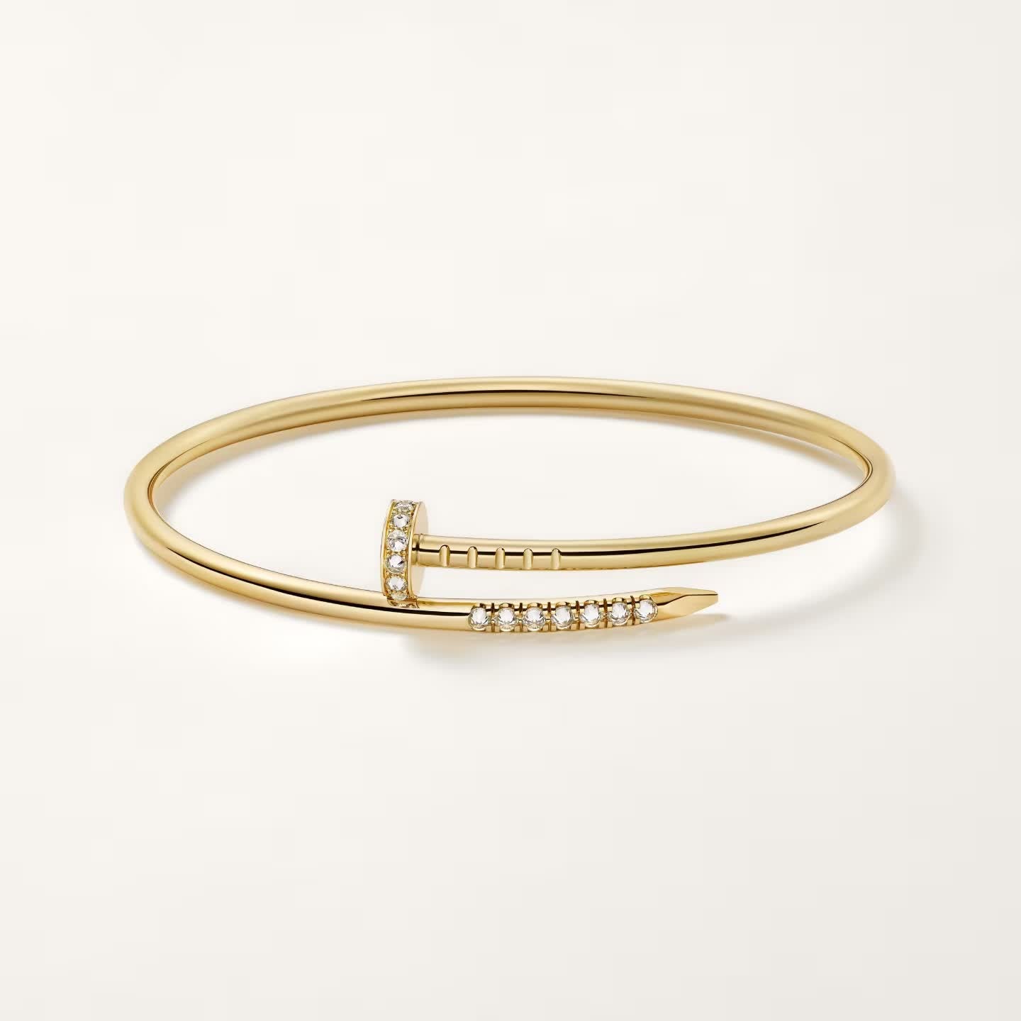 [AuraEcho]JUSTE BRACELET 2.5MM DIAMONDS NEW