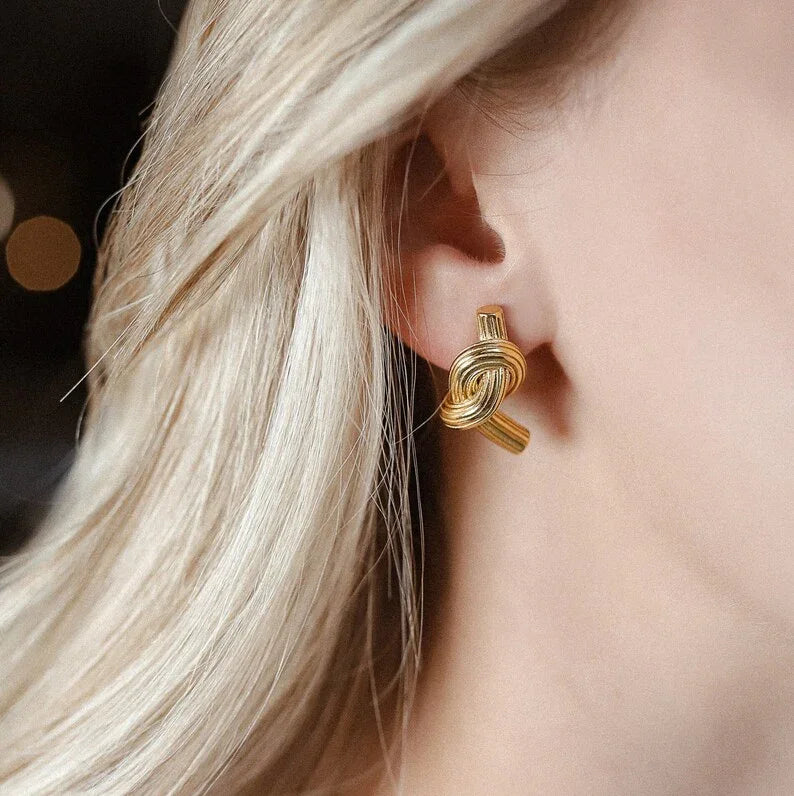 [AuraEcho]Briony Gold Earrings