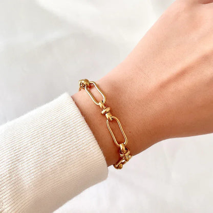 [AuraEcho]Christina Gold Bracelet