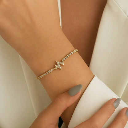 [AuraEcho]Annette Diamond Pulse Bracelet