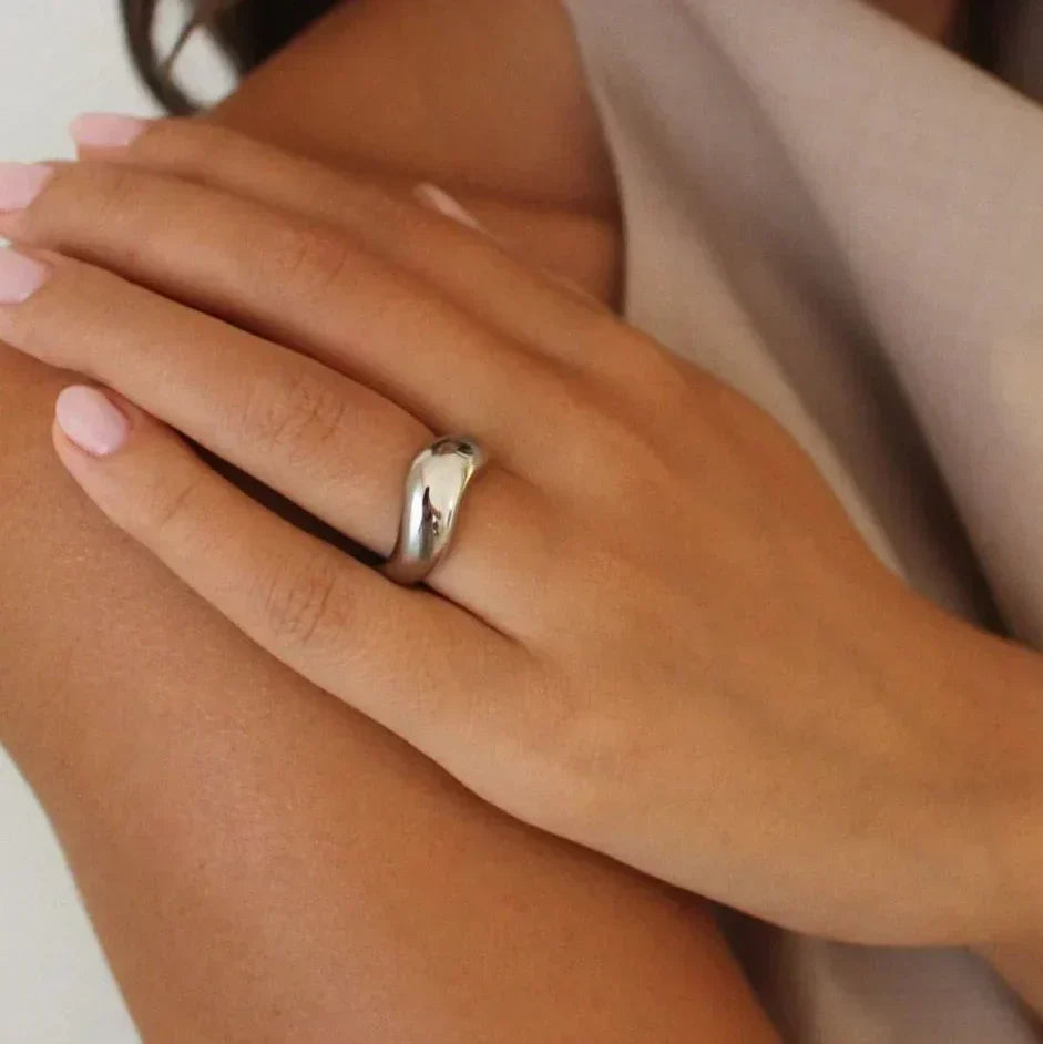 [AuraEcho]Lana Formless Gold Ring