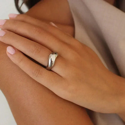 [AuraEcho]Lana Formless Gold Ring