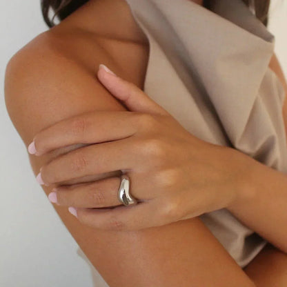 [AuraEcho]Lana Formless Gold Ring