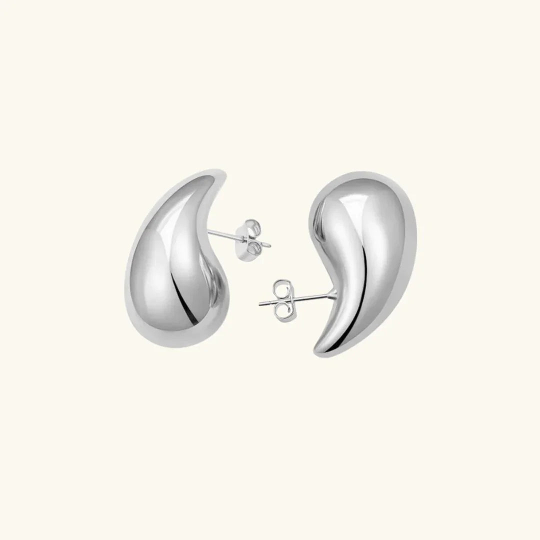 [AuraEcho]Sandra Teardrop Gold Earrings