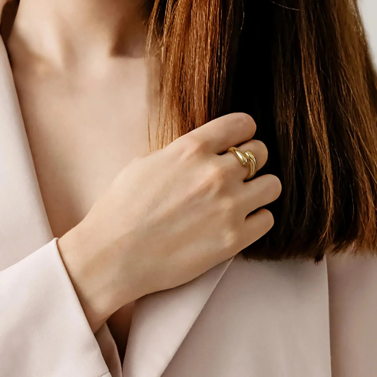 [AuraEcho]Cora Gold Ring