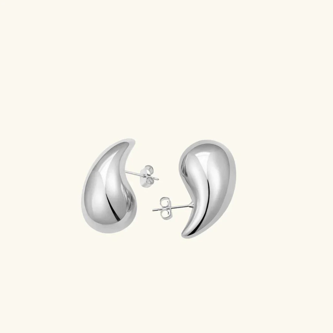 [AuraEcho]Sandra Teardrop Gold Earrings