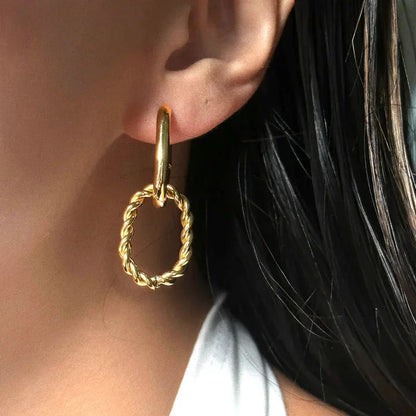 [AuraEcho]Skadi Gold Earrings